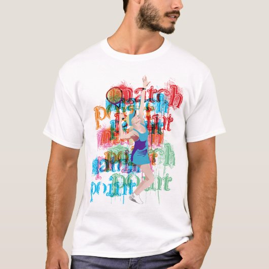 Tennis T-shirt (Voorkant)