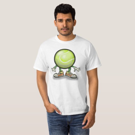 Tennis T-shirt (Voorkant volledig)