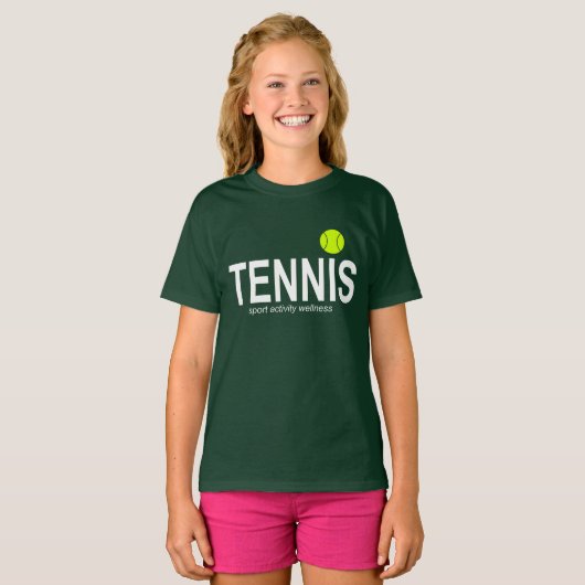Tennis T-shirt (Voorkant volledig)