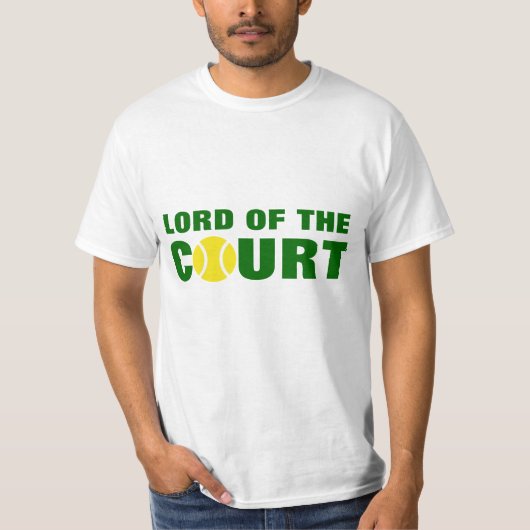 Tennis t-shirt | Heer van het veld (Voorkant)