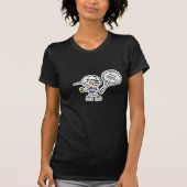 Tennis T-Shirt met aanpasbare cartoon (Voorkant)