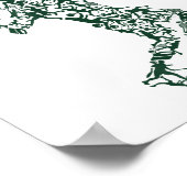 Tennis T Shirt - Player Positioneert aftakel in Poster (Hoek)