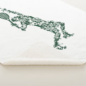 Tennis T Shirt - Player Positioneert aftakel in Sherpa Deken (3/4)