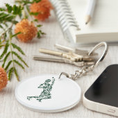 Tennis T Shirt - Player Positioneert aftakel in Sleutelhanger (Voorkant Rechts)