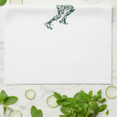 Tennis T Shirt - Player Positioneert aftakel in Theedoek (Gevouwen)