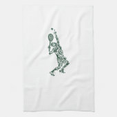 Tennis T Shirt - Player Positioneert aftakel in Theedoek (Verticaal)