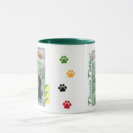 Tennis Tabby Cats Bud & Tony Mok (Midden)