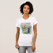 Tennis Tabby Cats T-Shirt Bud & Tony (Voorkant volledig)