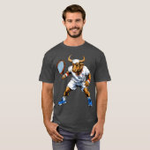 Tennis Taurus - Tennisspeler T-shirt (Voorkant volledig)