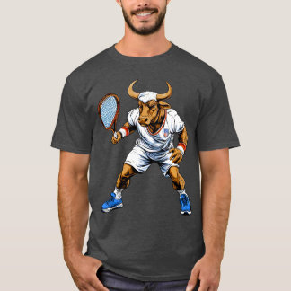 Tennis Taurus - Tennisspeler T-shirt