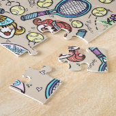 Tennis Team Gals Legpuzzel (Zijkant)