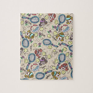 Tennis Team Gals Legpuzzel