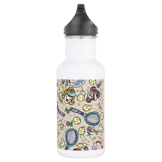 Tennis Team Gals Waterfles (Rechts)