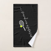 Tennis Team Name Handdoek (Handdoek)