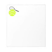 Tennis-team Notitieblok (Voorkant)