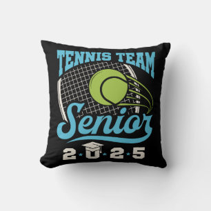 Tennis Team Senior Klasse van 2025 Kussen
