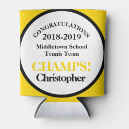 Tennis Team Speler Champs Blikjeskoeler