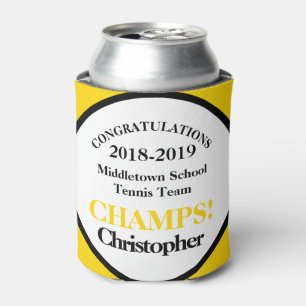 Tennis Team Speler Kampioenen Blikjeskoeler