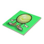 Tennis Tegeltje (Zijkant)