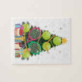 Tennis Tennis Bandenband Tennis Legpuzzel (Horizontaal)