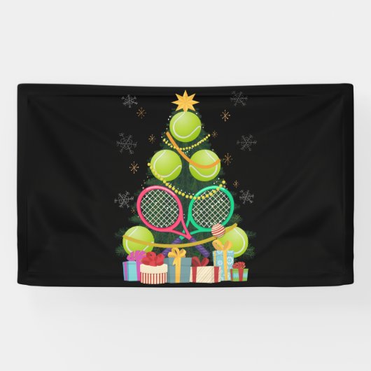 Tennis Tennis Bandenband Tennis Spandoek (Horizontaal)