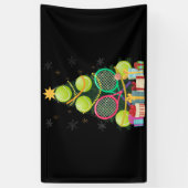 Tennis Tennis Bandenband Tennis Spandoek (Verticaal)
