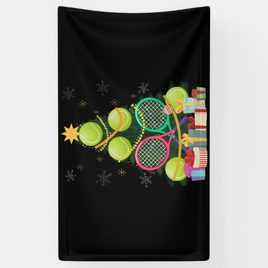 Tennis Tennis Bandenband Tennis Spandoek (Verticaal)