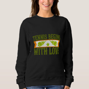 Tennis - Tennis begint met liefde Trui