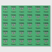 Tennis Tennis Player Cadeaupapier (Vlak)