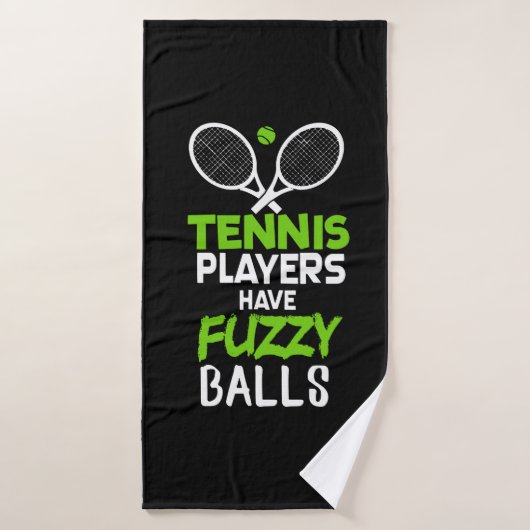 Tennis Tennis Player Gift Badhanddoek (Badhanddoek)