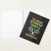 Tennis Tennis Player Gift Planner (Display)