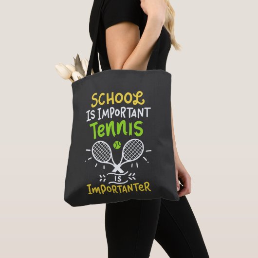 Tennis Tennis Player Gift Tote Bag (Dichtbij)