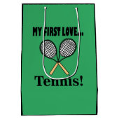 Tennis Tennis Player Medium Cadeauzakje (Achterkant)