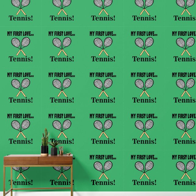 Tennis Tennisspeler  Behang (Hal)