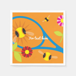 Tennis-thema BBQ voor kinderen Birthday party napk Servet