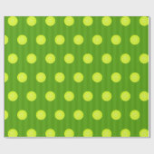 Tennis thema feest cadeaupapier (Vlak)