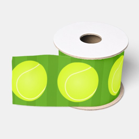 Tennis thema Feest Grosgrain Lint (Spoel)