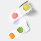 Tennis Thema Feest Satijnen Lint (Achterkant)