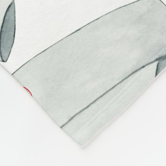 Tennis-thema Fleece Deken (Hoek)