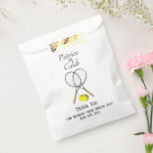 Tennis Theme Hartelijk dank Bedankzakje (Gezegeld)