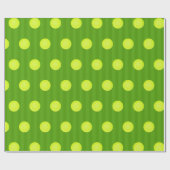 Tennis themed Party Cadeaupapier (Vlak)