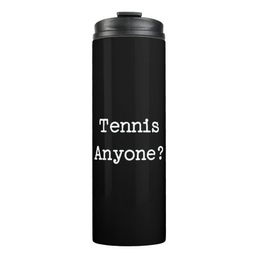 Tennis Thermosbeker (Voorkant)
