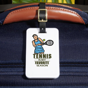 Tennis ThMED Bagagelabel