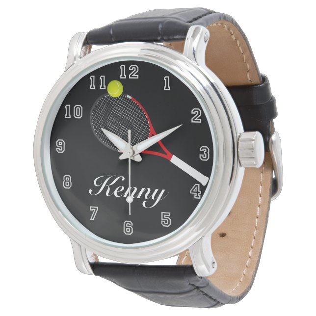 Tennis Tijd 5 Horloge (Gekanteld)