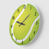 Tennis Time | Sport Cool Gifts Grote Klok (Hoek)