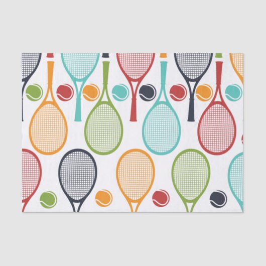 Tennis Tissue Papier voor Tennis Party Gift (Voorkant)