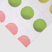 Tennis Tissuepapier (Detail)
