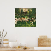 Tennis Tournament - George Bellows Fine Art Poster (Keuken)