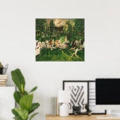 Tennis Tournament - George Bellows Fine Art Poster (Thuiskantoor)