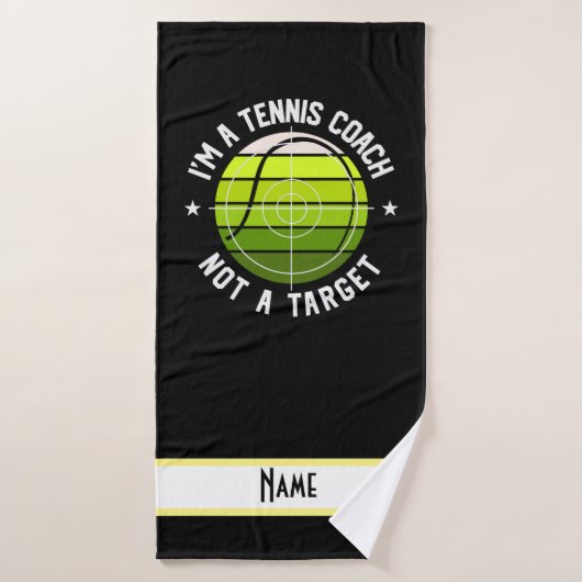 Tennis Towel voor Tennis Player Badhanddoek (Badhanddoek)